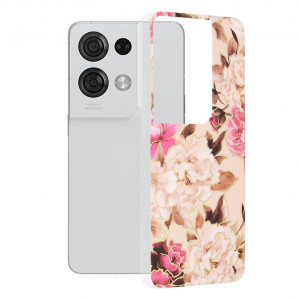 Husa Oppo Reno8 Pro Marble Series, Techsuit - Mary Berry Nude - Img 1