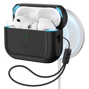 Husa pentru Apple AirPods Pro 3, Orbit Hybrid HaloLock ESR, Negru