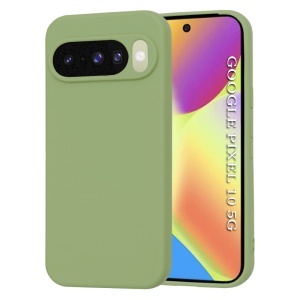 Husa pentru Google Pixel 10 / Pixel 10 Pro, SKYDDAR INNOVATION, din Silicon Catifelat, SoftElegance , Verde, set cu sticker