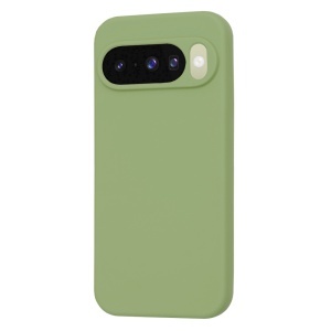 Husa pentru Google Pixel 10 / Pixel 10 Pro, SKYDDAR INNOVATION, din Silicon Catifelat, SoftElegance , Verde, set cu sticker  - Img 3