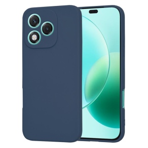 Husa pentru Honor 400 Lite, SKYDDAR INNOVATION, din Silicon Catifelat, SoftElegance , Bleumarin, set cu sticker