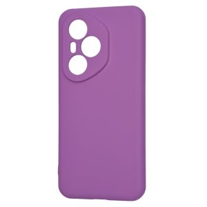 Husa pentru Honor 400 Pro, SKYDDAR INNOVATION, din Silicon Catifelat, SoftElegance, set cu sticker, Mov - Img 4