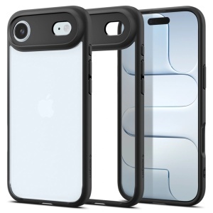 Husa pentru iPhone 17 Air, Spigen Ultra Hybrid, Negru