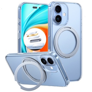 Husa pentru iPhone 17, Torras Ostand Pro MagSafe, Transparenta