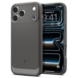 Husa pentru iPhone 18 Pro Max / 17 Pro Max, Spigen Rugged Armor MagSafe, Gri