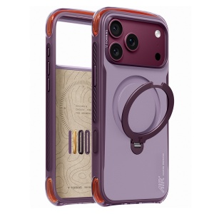 Husa pentru iPhone 18 Pro Max / iPhone 17 Pro Max - Torras Ostand Q3 Air Pro - Violet Summit