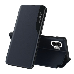 Husa pentru Nothing Phone (1), tip carte, set cu sticker, eFold, Portocaliu
