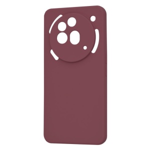 Husa pentru Nothing Phone (3a) Pro, SKYDDAR INNOVATION, SoftElegance din Silicon Catifelat, set cu sticker, Bordo - Img 4