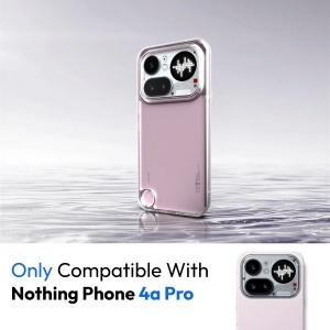 Husa pentru Nothing Phone (4a) Pro din silicon transparent, set cu sticker, Clear Silicone, Transparenta - Img 2