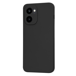 Husa pentru OnePlus 15R, SKYDDAR INNOVATION, din Silicon Catifelat, SoftElegance, set cu sticker, Negru - Img 3