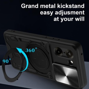 Husa pentru OnePlus Nord CE5, SKYDDAR INNOVATION, CamGuard Pro, Inel Magnetic, Protectie Camera, set cu sticker, Negru - Img 4