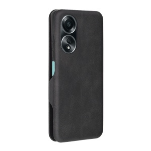 Husa pentru Oppo A58 4G, SKYDDAR INNOVATION, Safe Wallet tip carte din Piele Ecologica, Suport Carduri, Inchidere Magnetica, Negru, set cu sticker  - Img 8