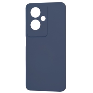 Husa pentru Oppo A79 5G / OnePlus Nord N30 SE din Silicon Catifelat, Protectie Premium, Skyddar SoftElegance - Bleumarin - Img 4