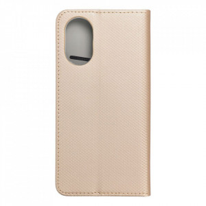 Husa pentru Oppo A98 5G tip carte, Skyddar Smart - Auriu - Img 4