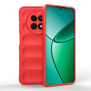 Husa pentru Realme 12x / 12 eleganta, din silicon mat, SKDR Vogue - Rosu