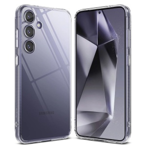 Husa pentru Samsung Galaxy S24, Ringke, Fusion, Antisoc, Compatibila Incarcare Wireless, Transparenta
