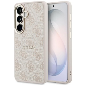 Husa pentru Samsung Galaxy S26, 4G Embossed Ring, Guess, Roz