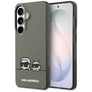 Husa pentru Samsung Galaxy S26 - Karl Lagerfeld IML K&C Peekaboo Logo MagSafe (KLHMS26S6HPKACK) - Black