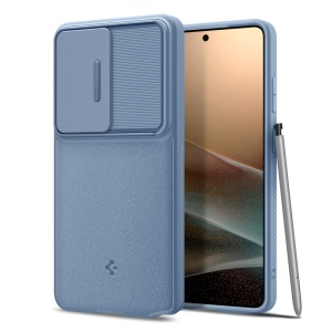 Husa pentru Samsung Galaxy S26 Ultra, Spigen Optik Armor, Albastru