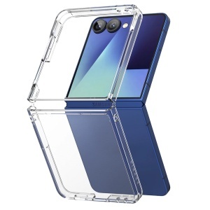 Husa pentru Samsung Galaxy Z Flip7, Ringke, Fusion, Antisoc, Compatibila Incarcare Wireless, Transparenta