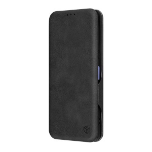 Husa pentru Sony Xperia 5 VI, SKYDDAR INNOVATION, Safe Wallet tip carte din Piele Ecologica, Suport Carduri, Inchidere Magnetica, Negru, set cu sticker  - Img 7