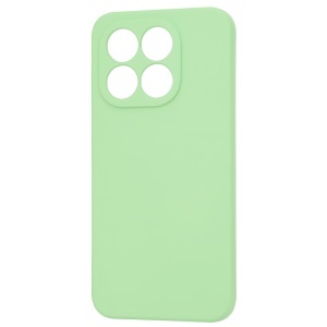 Husa pentru Xiaomi 15T, SKYDDAR INNOVATION, din Silicon Catifelat, SoftElegance, set cu sticker, Verde deschis - Img 4