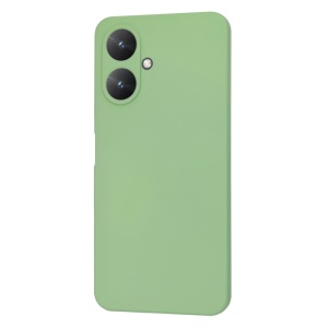 Husa pentru Xiaomi Redmi 13C 5G / Poco M6 din Silicon Catifelat, Protectie Premium, Skyddar SoftElegance - Verde deschis - Img 4