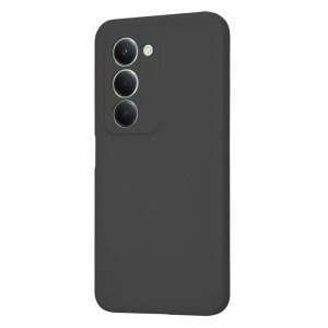 Husa pentru Xiaomi Redmi 15 5G / Redmi 15 4G, SKYDDAR INNOVATION, din Silicon Catifelat, SoftElegance, set cu sticker, Negru - Img 3