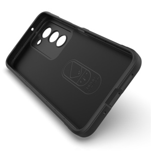 Husa pentru Xiaomi Redmi 15 5G / Redmi 15 4G, SKYDDAR INNOVATION, Magic Shield, din Silicon Mat, set cu sticker, Negru - Img 3