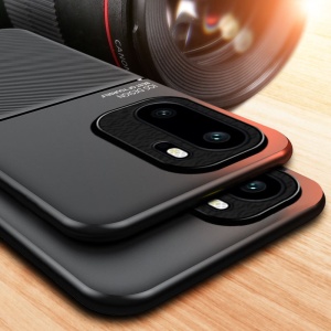 Husa pentru Xiaomi Redmi 9A din silicon, anti soc, flexibila, set cu sticker, Noble, Albastru - Img 6