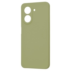 Husa pentru Xiaomi Redmi A5 4G (Standard), SKYDDAR INNOVATION, din Silicon Catifelat, SoftElegance, set cu sticker, Verde - Img 6