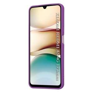 Husa pentru Xiaomi Redmi A5 4G (Standard), SKYDDAR INNOVATION, din Silicon Catifelat, SoftElegance, set cu sticker, Mov - Img 4