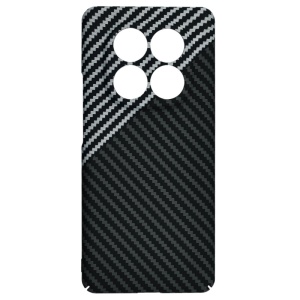 Husa pentru Xiaomi Redmi Note 14 Pro+ 5G, SKYDDAR INNOVATION, Carbonite FiberShell, Gri, set cu sticker - Img 4