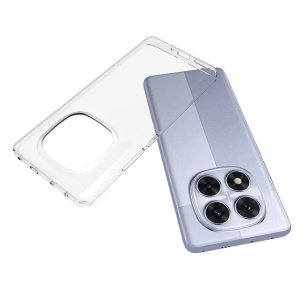 Husa pentru Xiaomi Redmi Note 14 Pro din silicon transparent, SKDR ClearGuard - Transparent - Img 2