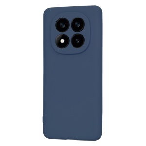Husa pentru Xiaomi Redmi Note 14 Pro / Poco X7 din Silicon Catifelat, Protectie Premium, Skyddar SoftElegance - Bleumarin - Img 2