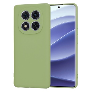 Husa pentru Xiaomi Redmi Note 14 Pro / Poco X7 din Silicon Catifelat, Protectie Premium, Skyddar SoftElegance - Verde - Img 8