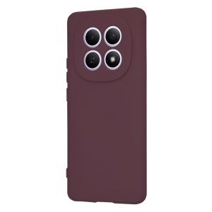 Husa pentru Xiaomi Redmi Note 15 4G / Redmi Note 15 5G / Poco M8 5G, SKYDDAR INNOVATION, din Silicon Catifelat, SoftElegance, set cu sticker, Bordo - Img 3
