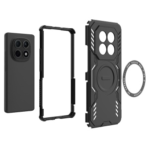 Husa pentru Xiaomi Redmi Note 15 4G, SKYDDAR INOVATION, ArmorMag, Magsafe, set cu sticker, Albastru - Img 4