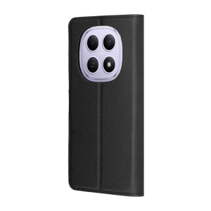 Husa pentru Xiaomi Redmi Note 15 5G, SKYDDAR INNOVATION, Leather Folio tip Carte, cu Portofel Interior, Finisaje Premium, set cu sticker, Negru - Img 5