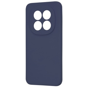 Husa pentru Xiaomi Redmi Note 15 Pro+ 5G / Poco M8 Pro 5G, SKYDDAR INNOVATION, din Silicon Catifelat, SoftElegance, set cu sticker, Bleumarin - Img 4