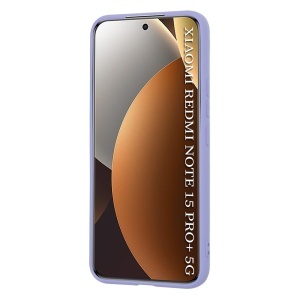 Husa pentru Xiaomi Redmi Note 15 Pro+ 5G / Poco M8 Pro 5G, SKYDDAR INNOVATION, din Silicon Catifelat, SoftElegance, set cu sticker, Violet - Img 2