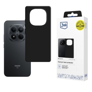 Husa pentru Xiaomi Redmi Note 15 Pro 5G, Slim, 3mk Matt Case, Negru