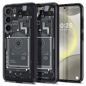 Husa premium Samsung Galaxy S24, Spigen Ultra Hybrid Zero One - Negru