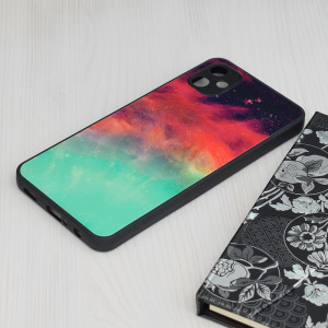 Husa Samsung Galaxy A05 cu sticla securizata, Techsuit Glaze - Fiery Ocea - Img 4