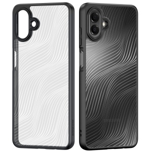 Husa Samsung Galaxy A07 / Galaxy A08, Antisoc, Dux Ducis Aimo Series, Negru