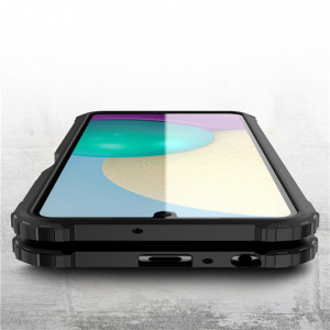Husa Samsung Galaxy A22 4G din plastic dur, Techsuit Hybrid Armor - Negru - Img 3