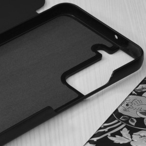 Husa Samsung Galaxy S22 tip carte, Techsuit eFold - Negru - Img 6