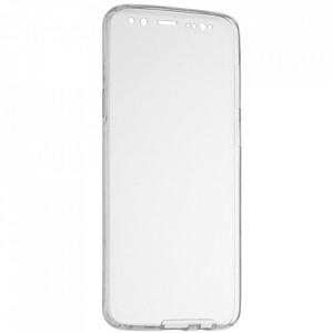 Husa Samsung Galaxy S9 Plus, din silicon TPU slim, Techsuit - Transparent - Img 2