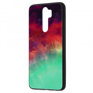 Husa Xiaomi Redmi Note 8 Pro cu sticla securizata, Techsuit Glaze - Fiery Ocean - Img 4