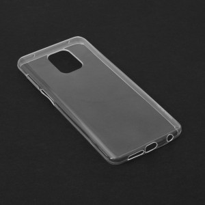 Husa Xiaomi Redmi Note 9s / Note 9 Pro / Note 9 Pro Max, din silicon TPU slim, Techsuit - Transparent - Img 2
